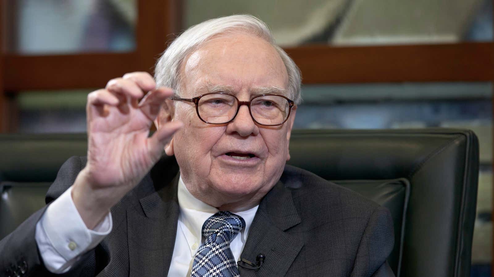 Warren Buffett has about this much interest in Suntech.