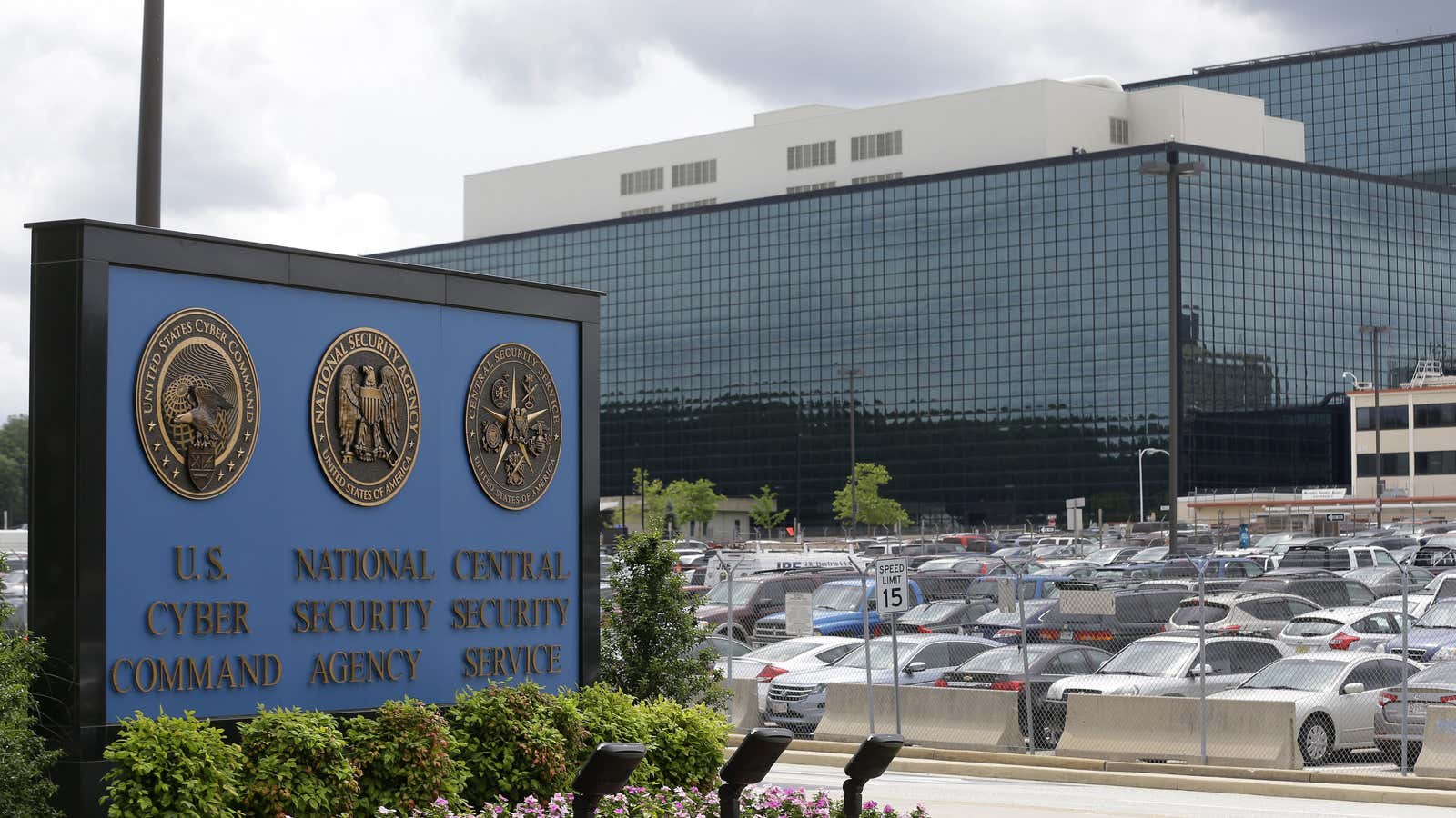 NSA headquarters in Fort Meade, Maryland.