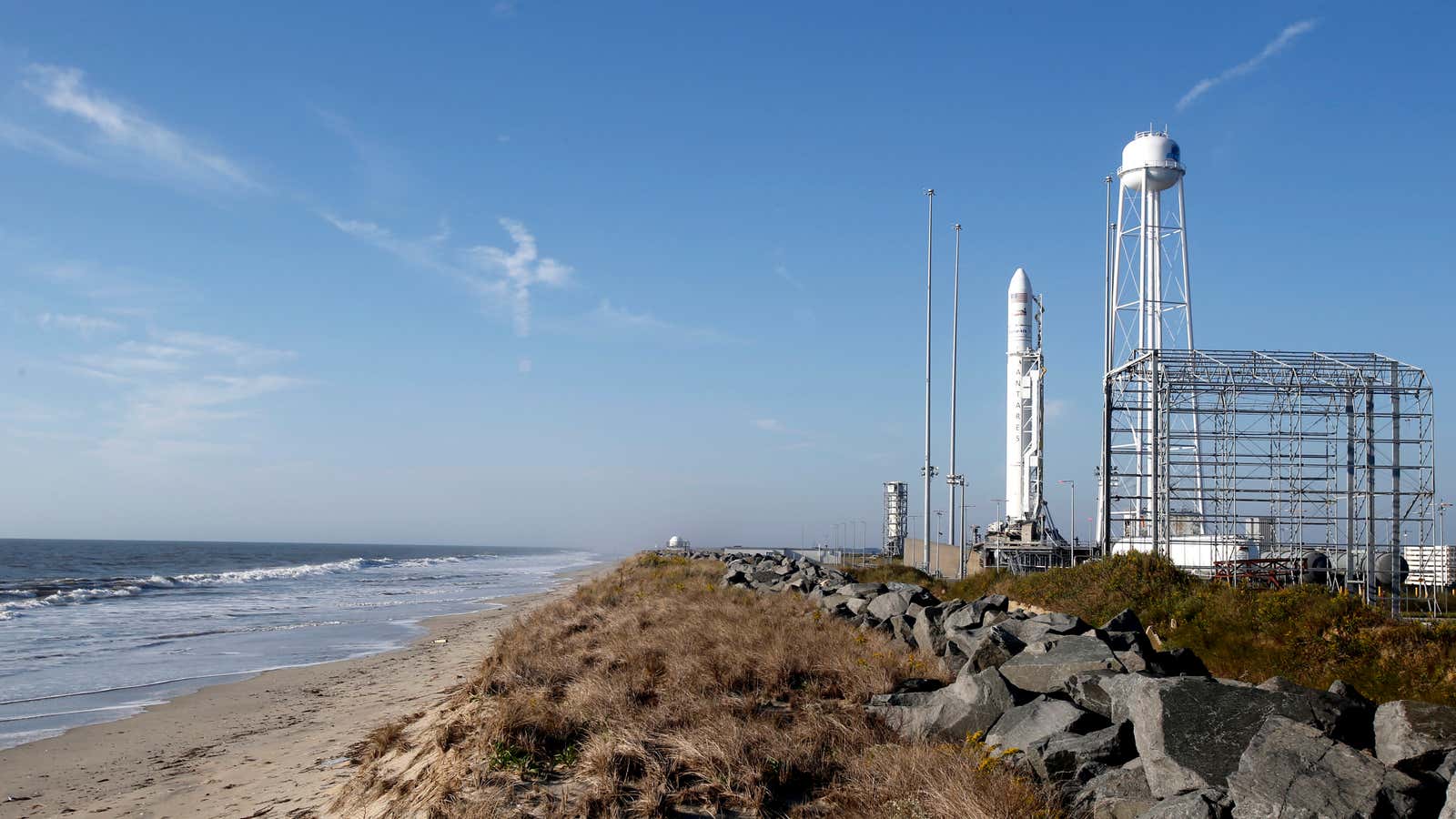 Sun, sea, sand and 270 tons of explosive propellant.