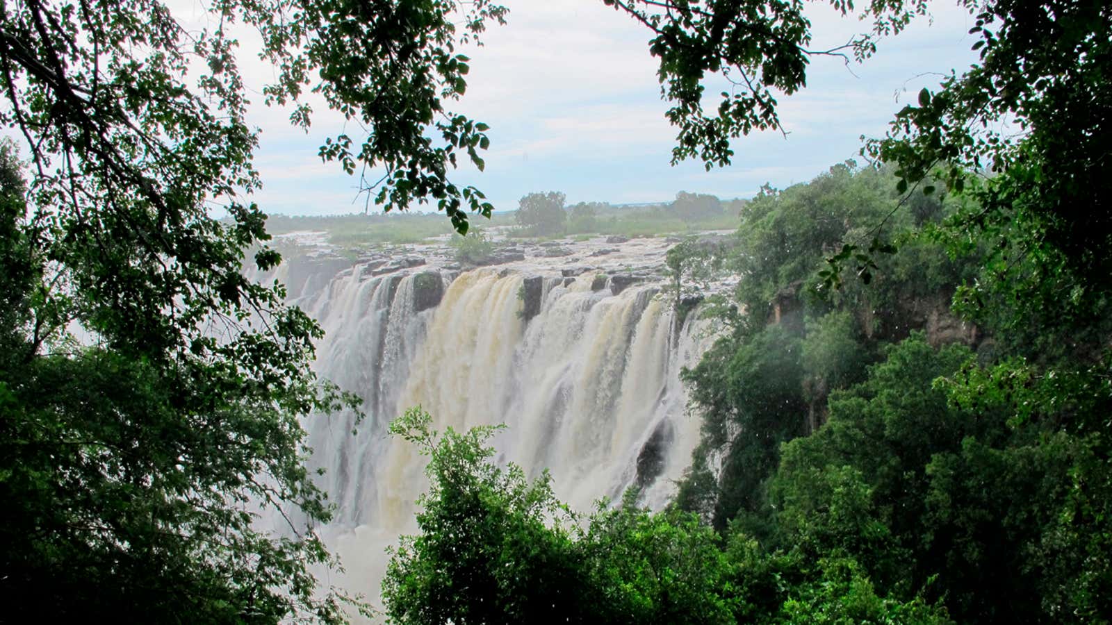 A general view of the Victoria Falls on the Zambezi River which forms the border between Zambia and Zimbabwe. Picture taken February 27, 2016. REUTERS/Joe…