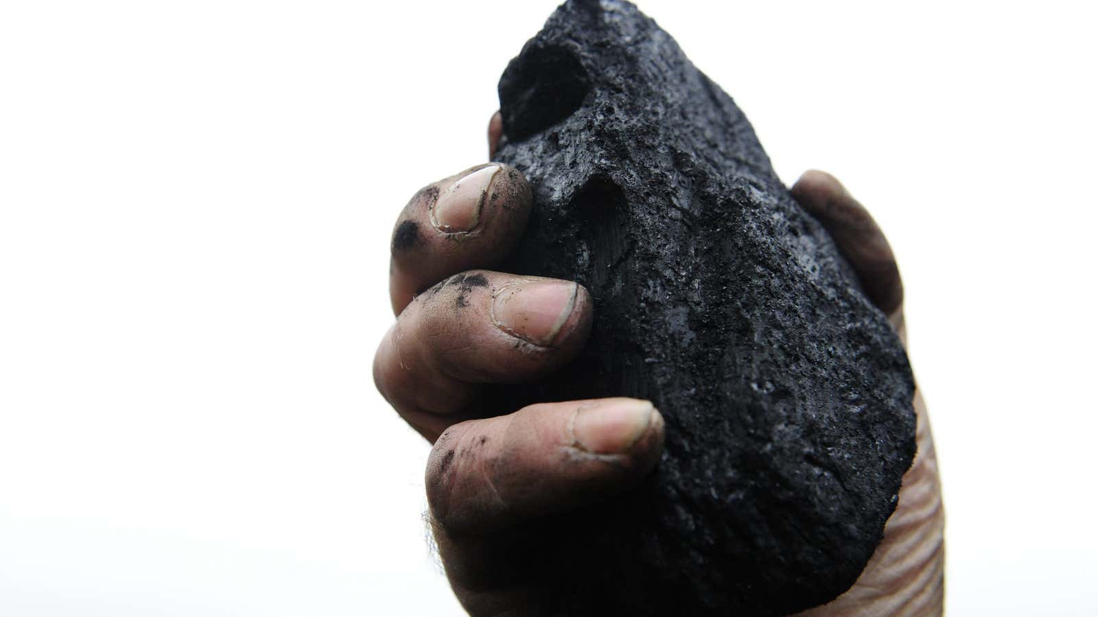 The man loves coal.