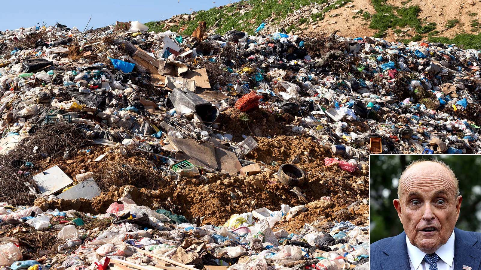 Image for Arizona Prosecutors Unable To Find Rudy Giuliani Despite Searching Dozens Of Landfills