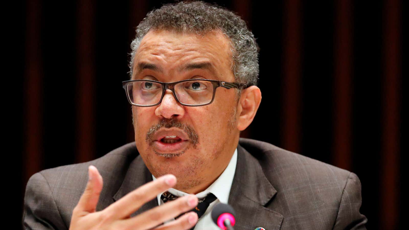 Tedros Adhanom Ghebreyesus in 2017.