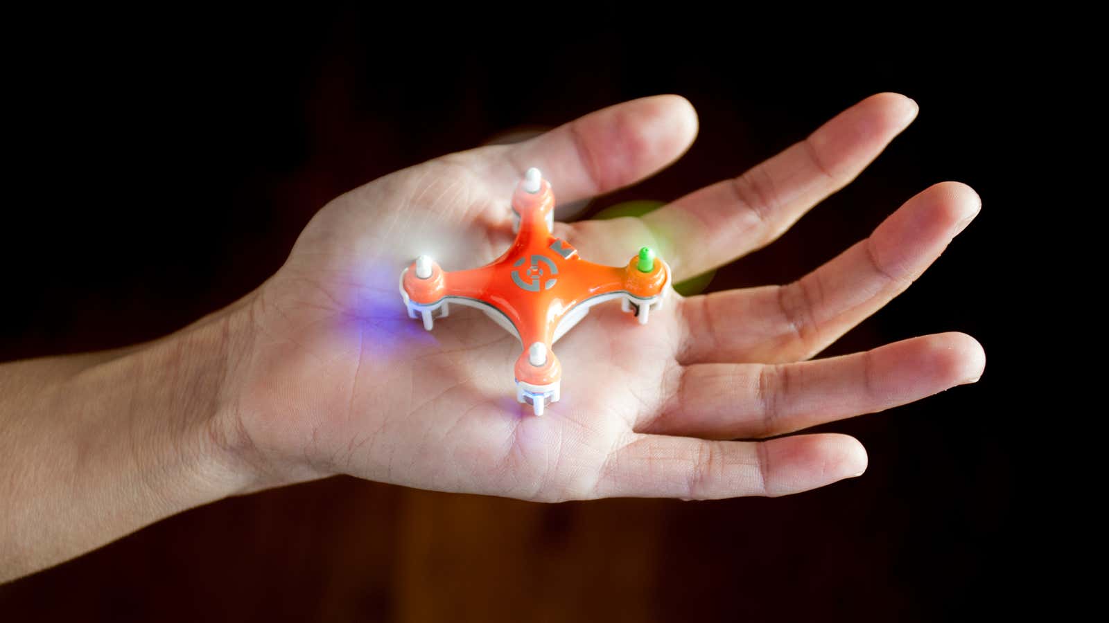 A surprisingly cute drone.