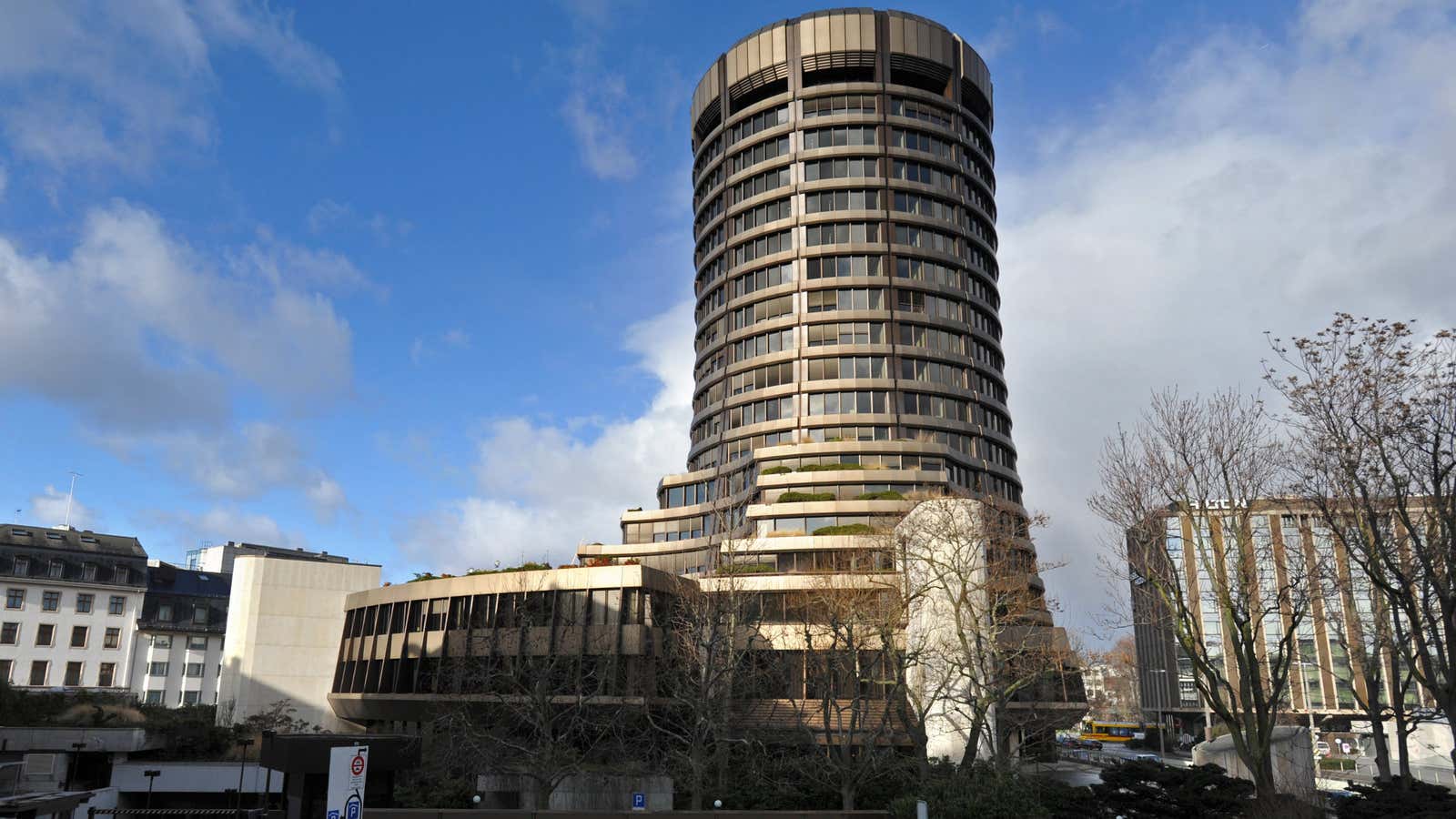 The Bank of International Settlements in Basil, Switzerland.