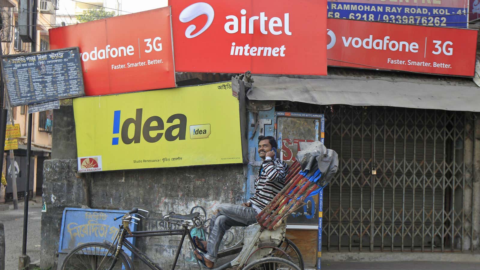 India’s telecoms market is as cluttered as its streetscapes.