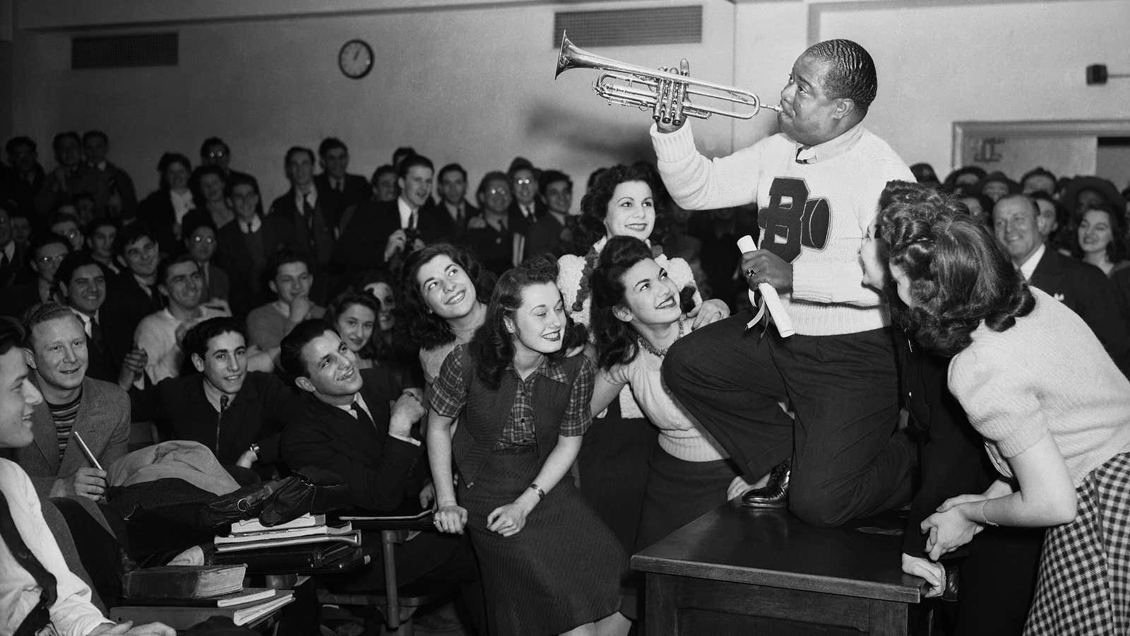 Louis Armstrong, 1941.