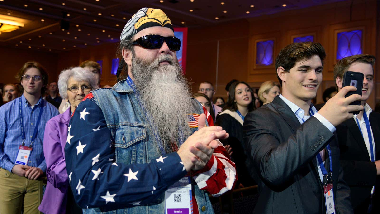 CPAC attendees, 2017.