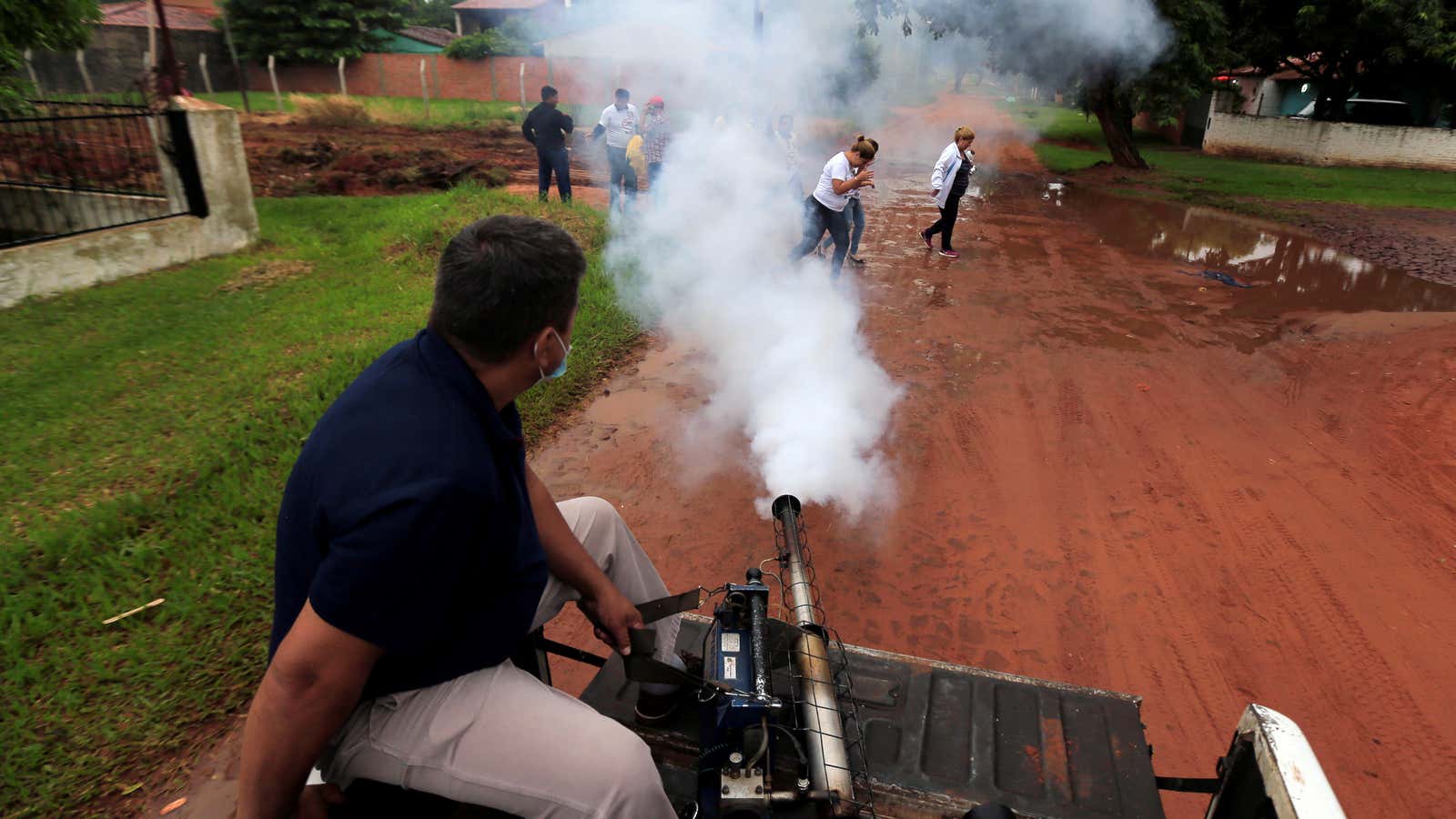 They’re fighting both coronavirus and dengue in Paraguay.