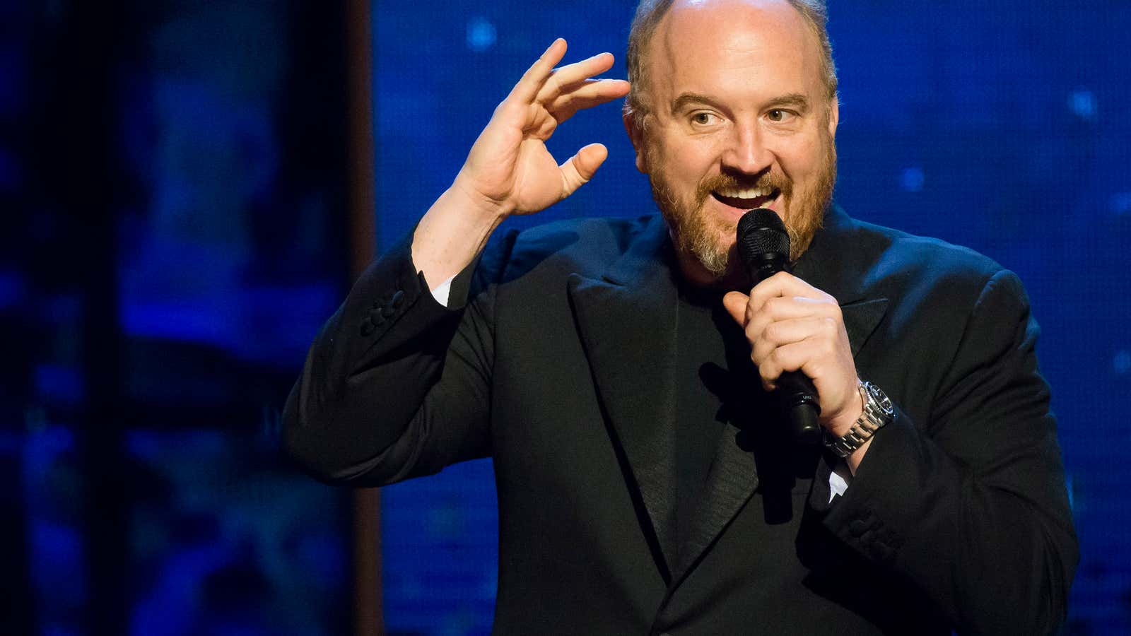 Comedian Louis CK in Feb 2015