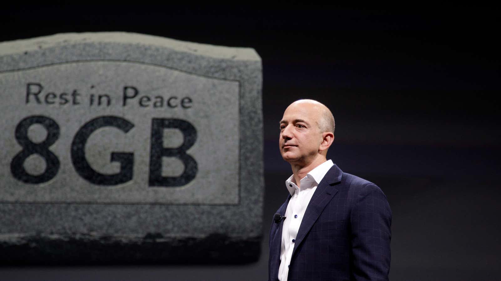 Jeff Bezos will bury you now.