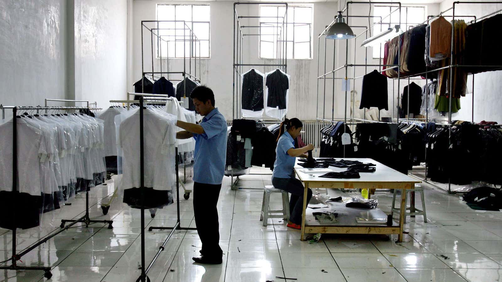 A factory on the outskirts of Beijing. Not what you were expecting?