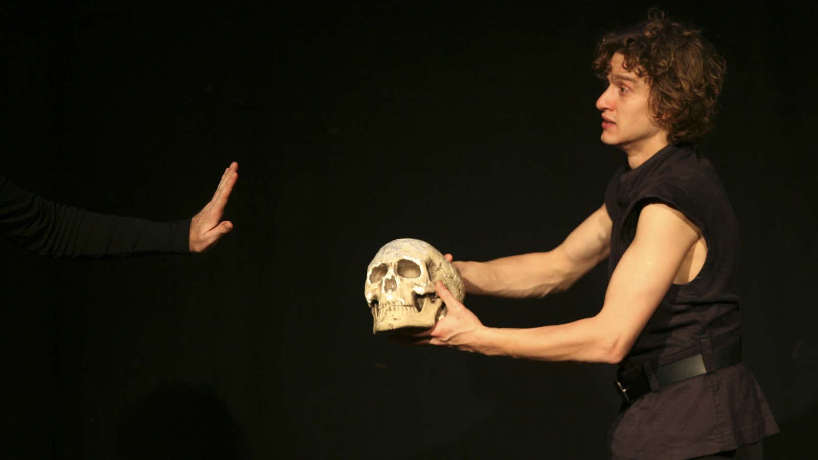 Alas, poor Yorick: The British Library blocked him.