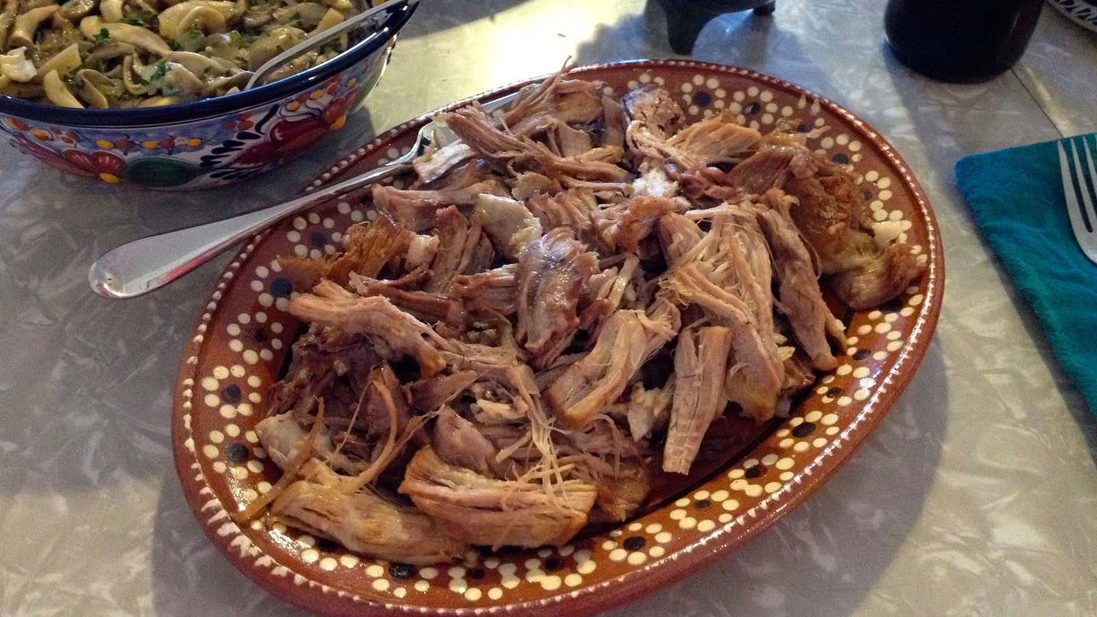 So grateful for carnitas.