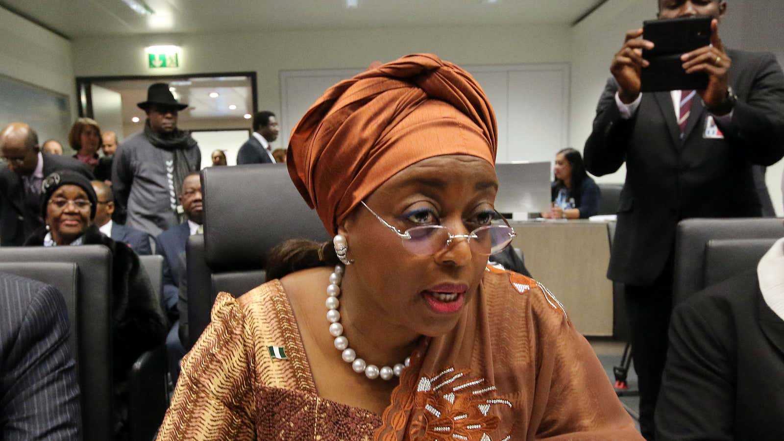 Nigeria’s embattled ex-oil minister.