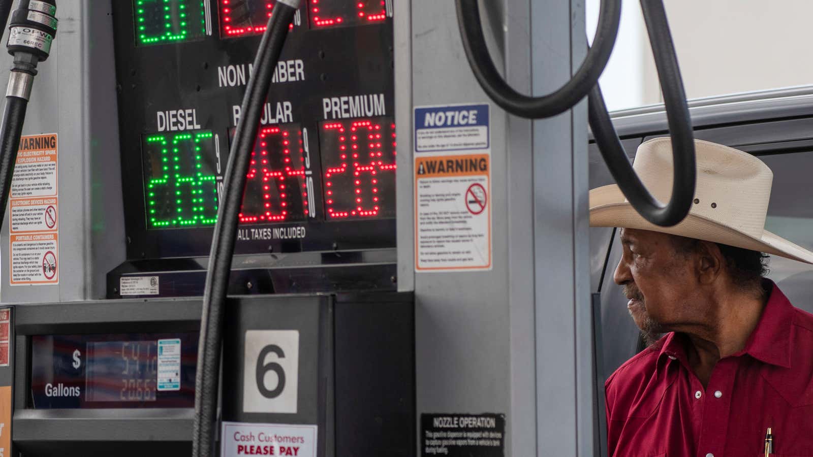 Gas stations across the US east coast are running dry, but should be restored within days.