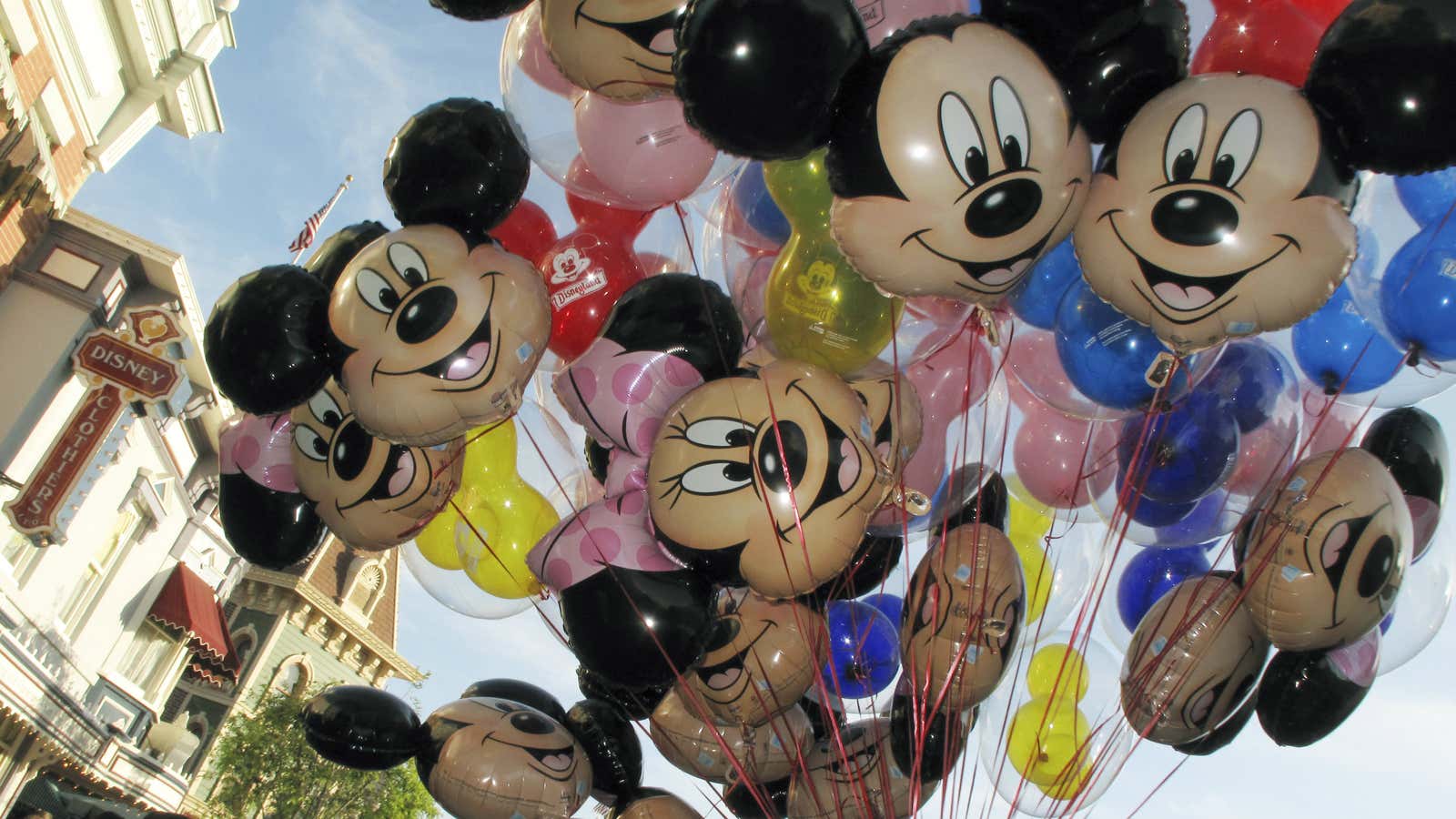 What police surveillance goes on behind the scenes at Disneyland?