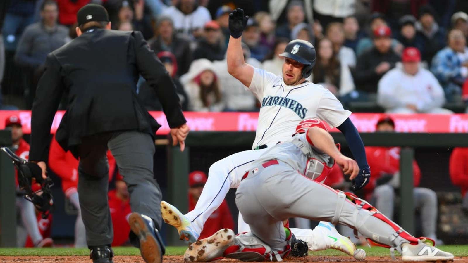 Image for Logan Gilbert holds down Reds as Mariners win again