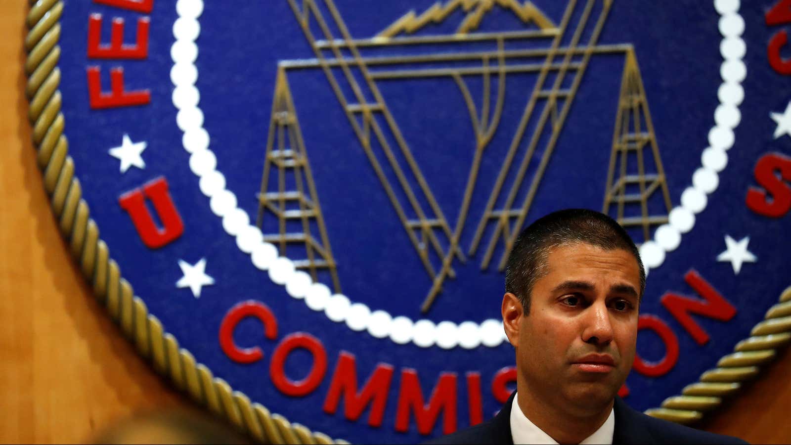 FCC chairman Ajit Pai.