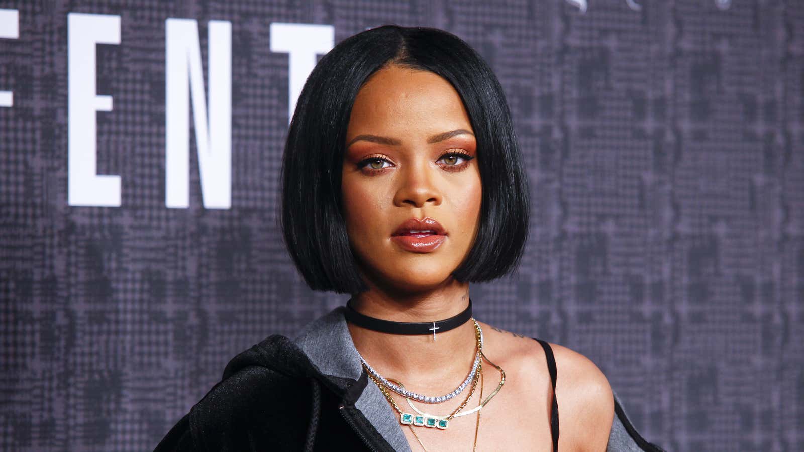 Rihanna puts the emphasis on “leisure.”