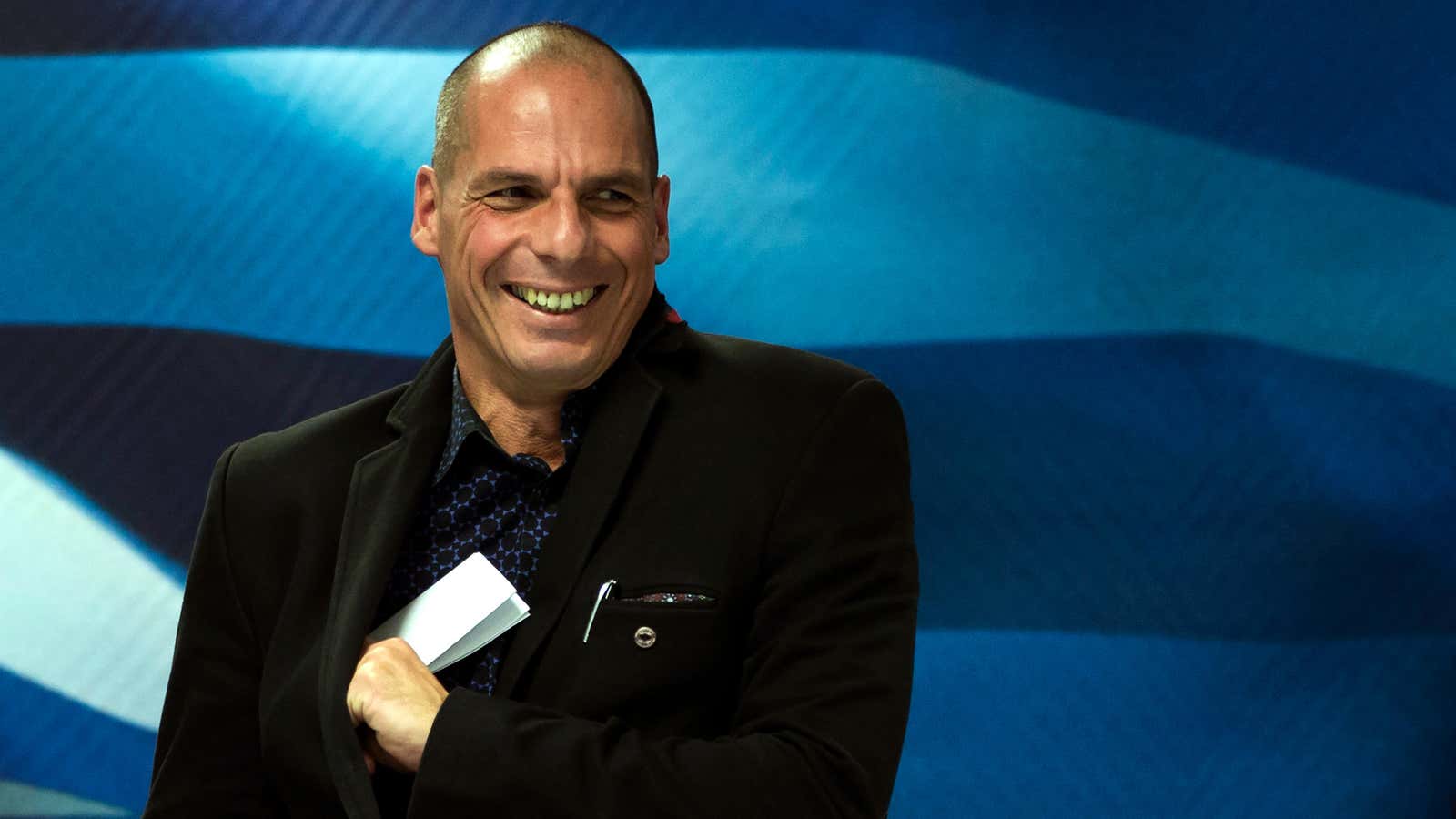 Greek finance minister Yanis Varoufakis, the man with the plan.