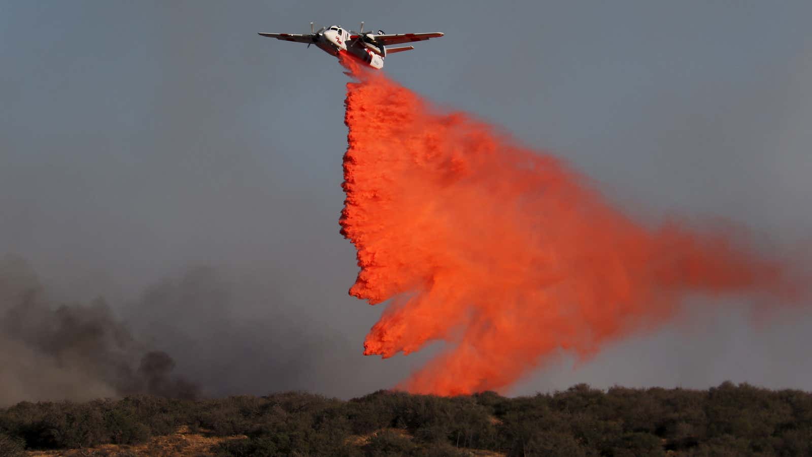 Air tankers near Phelan, California.