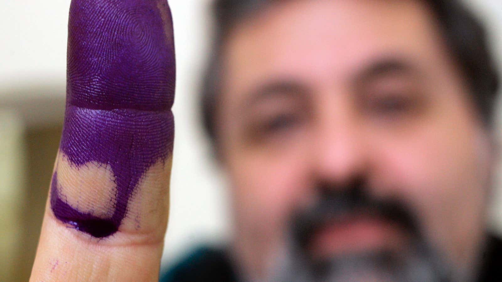 Indelible ink: The mark of democracy