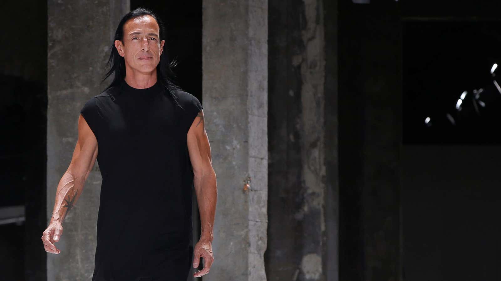 Rick Owens, Birkenstock designer.