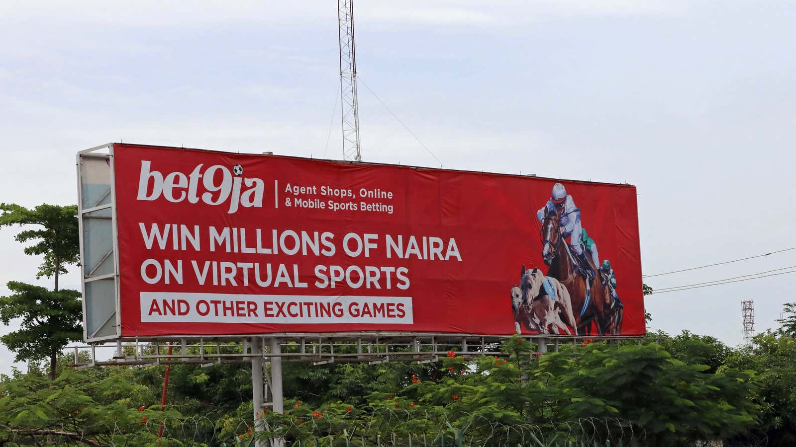 Betting on athletics is already legal in Nigeria, and may soon come to a US state near you.