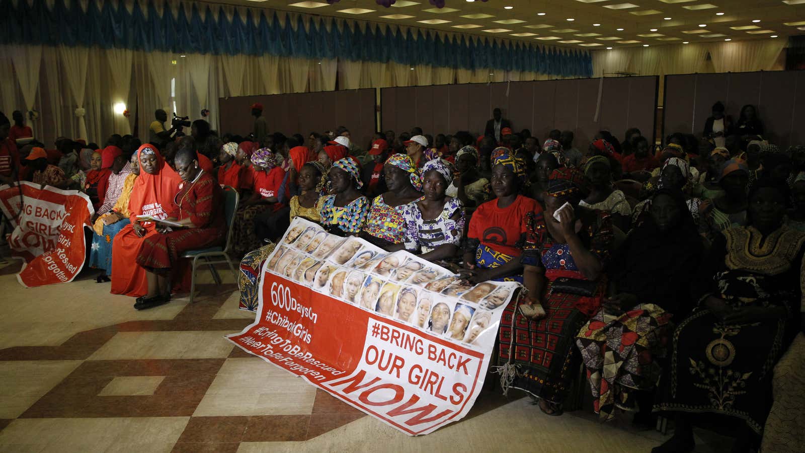 Parents of the kidnapped Chibok schoolgirls.