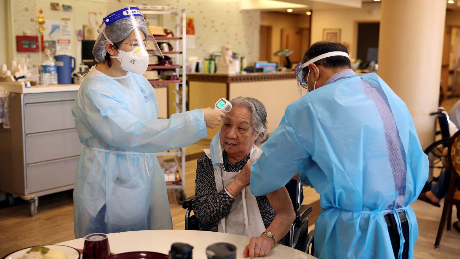 By mid-January, only about a quarter of the Covid-19 vaccines distributed for US nursing homes through the federal program had reached people’s arms.