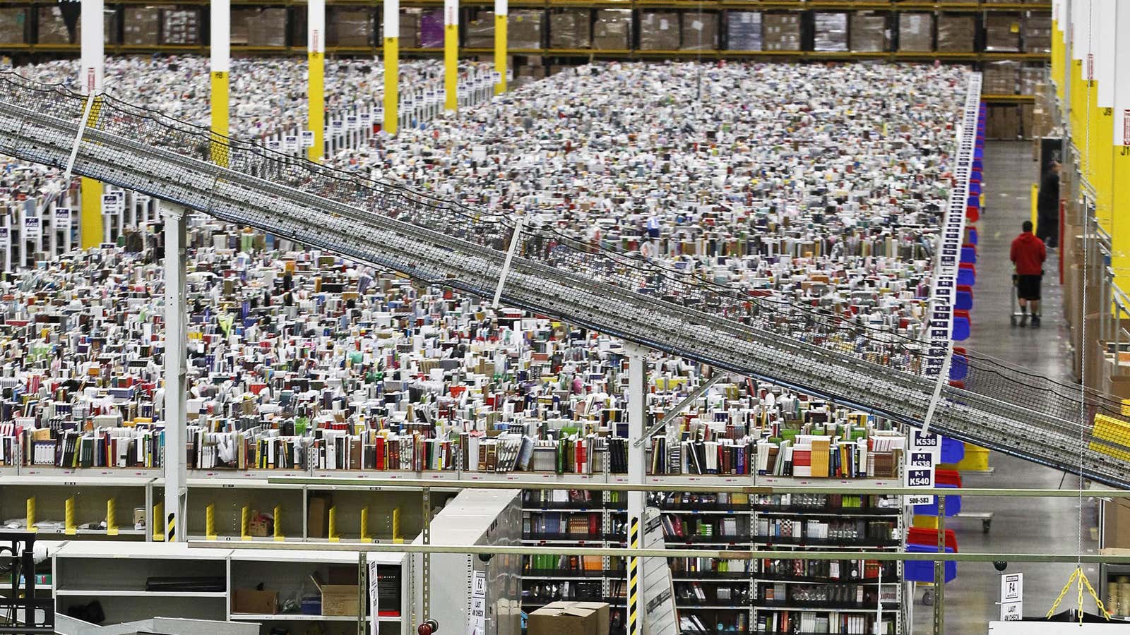 An Amazon fulfillment center in Phoenix, Arizona.