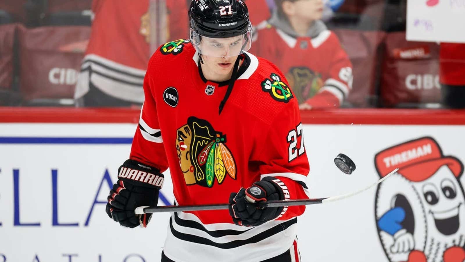 Image for Blackhawks F Lukas Reichel signs 2-year, $2.4M extension