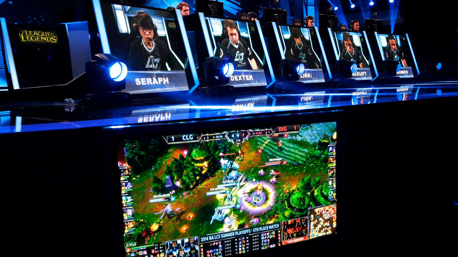 Top League of Legends players compete for millions of dollars each year.