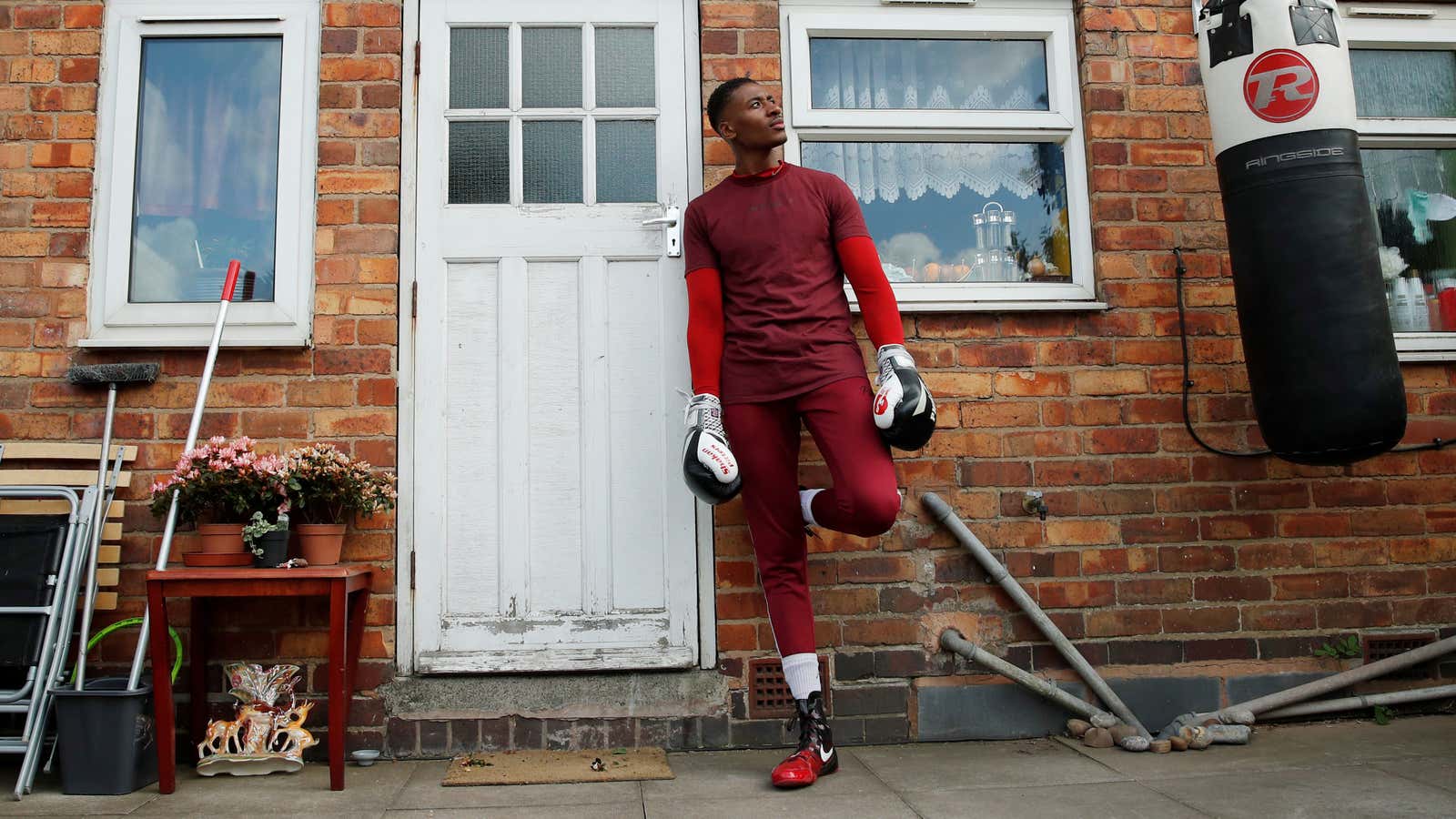 Back garden boxing in Birmingham