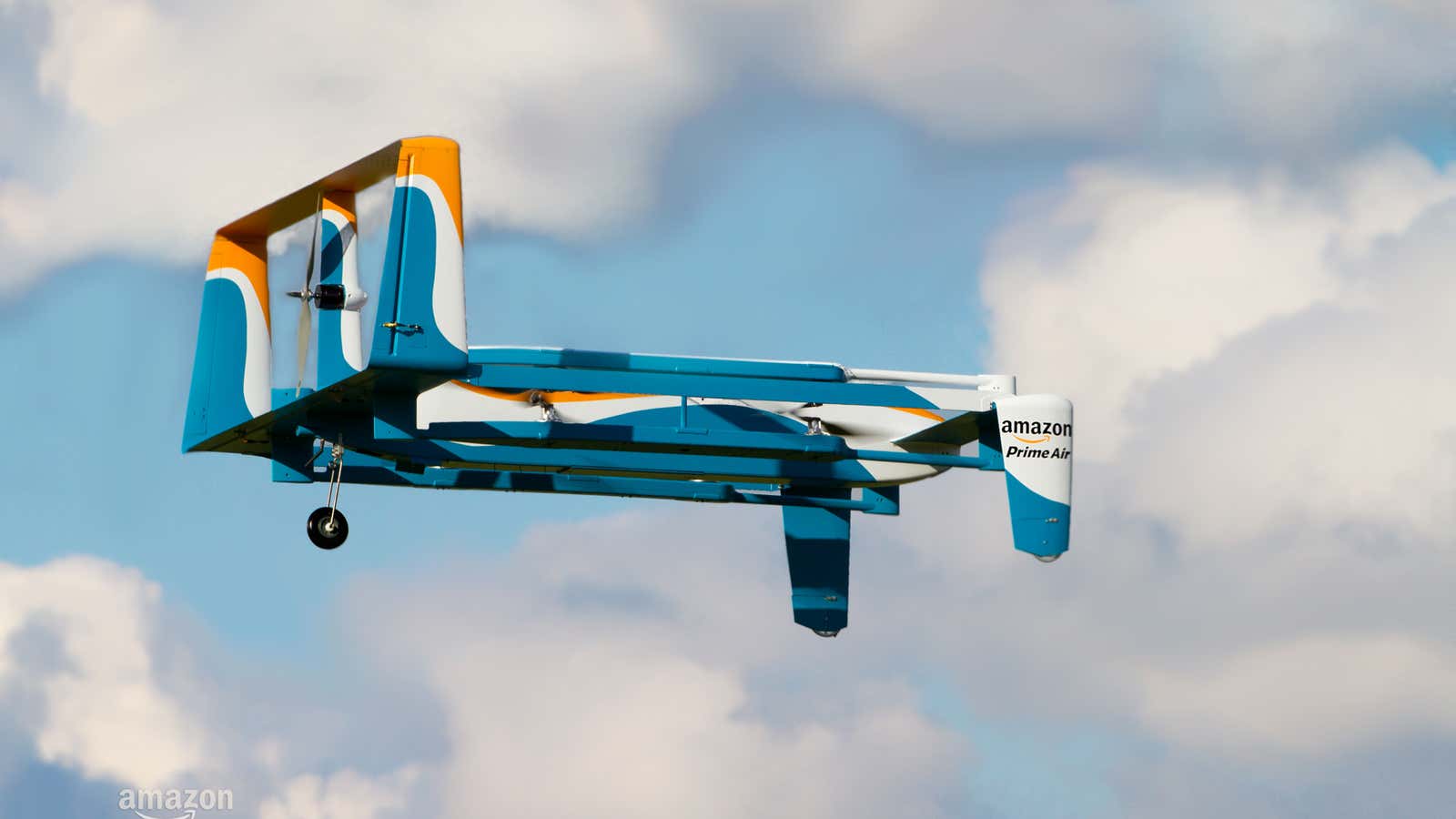 Amazon’s new drone design.