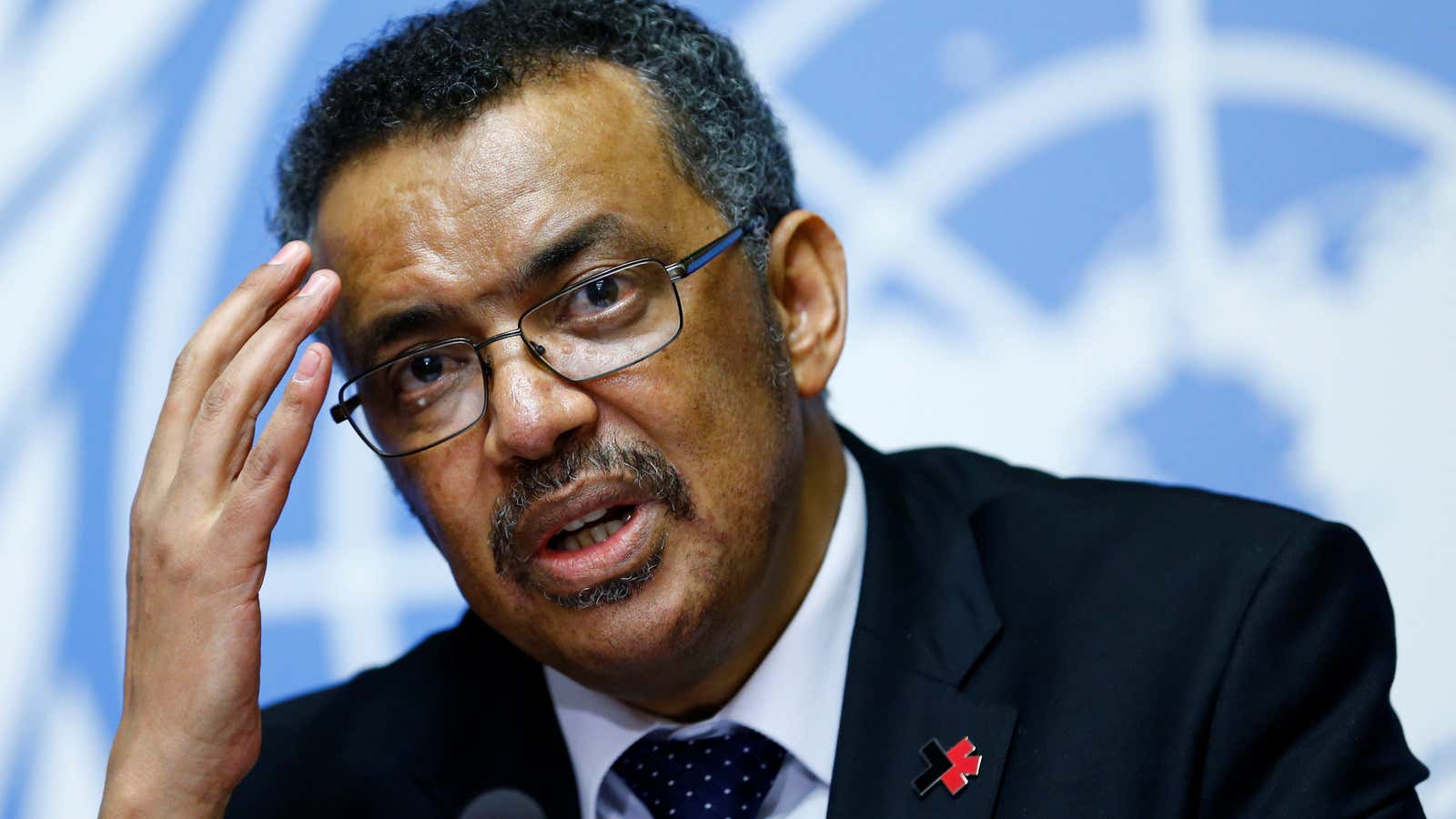 Tedros: What a headache.