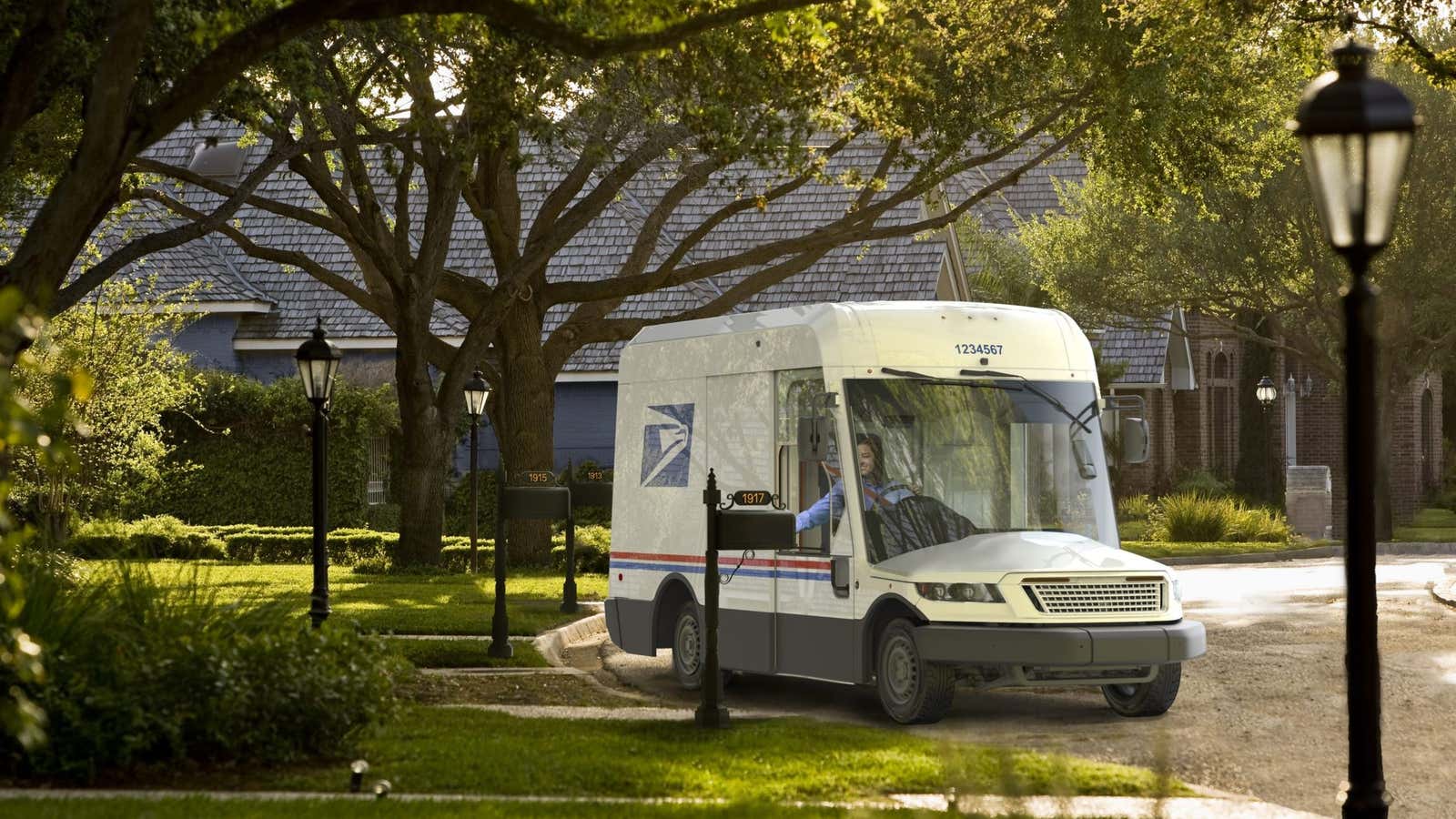 Hi, I’m the new USPS delivery truck.