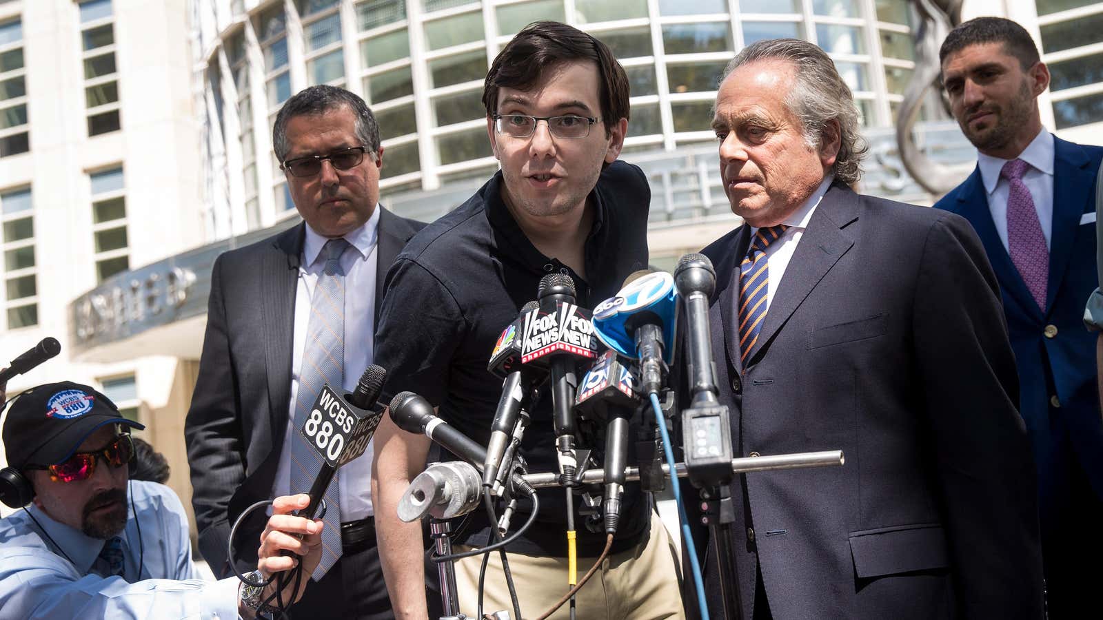 The FTC wants Martin Shkreli to speak to them.