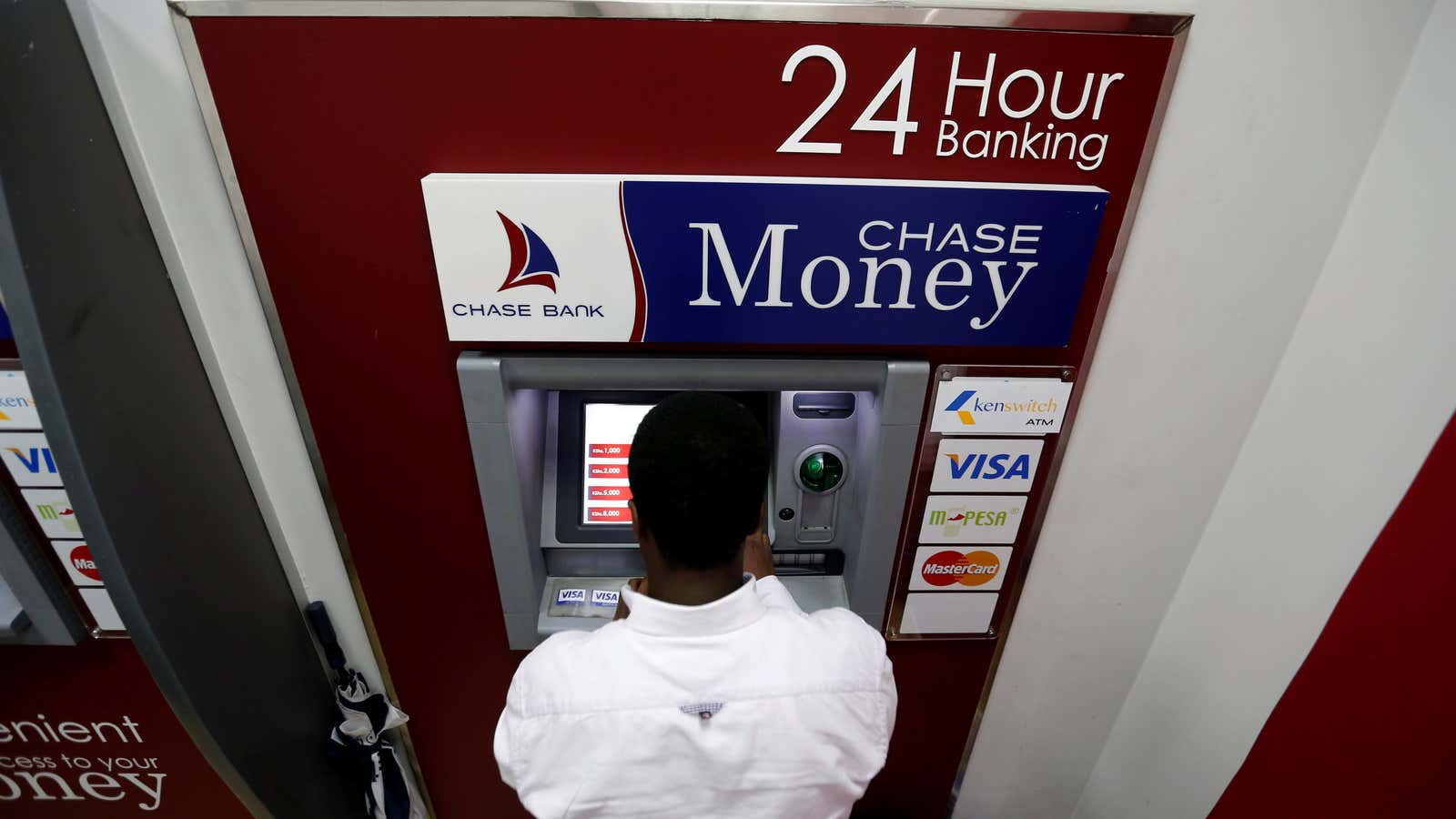 Fintech could do away with the need for ATMs.