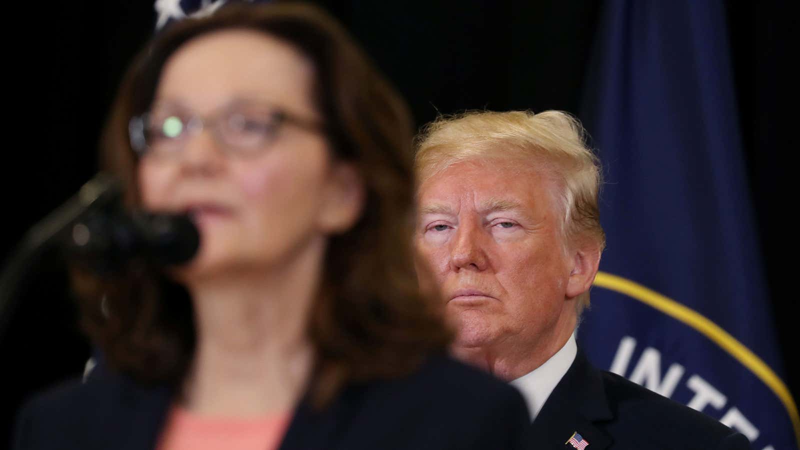 CIA director Gina Haspel keeps up an agency tradition.