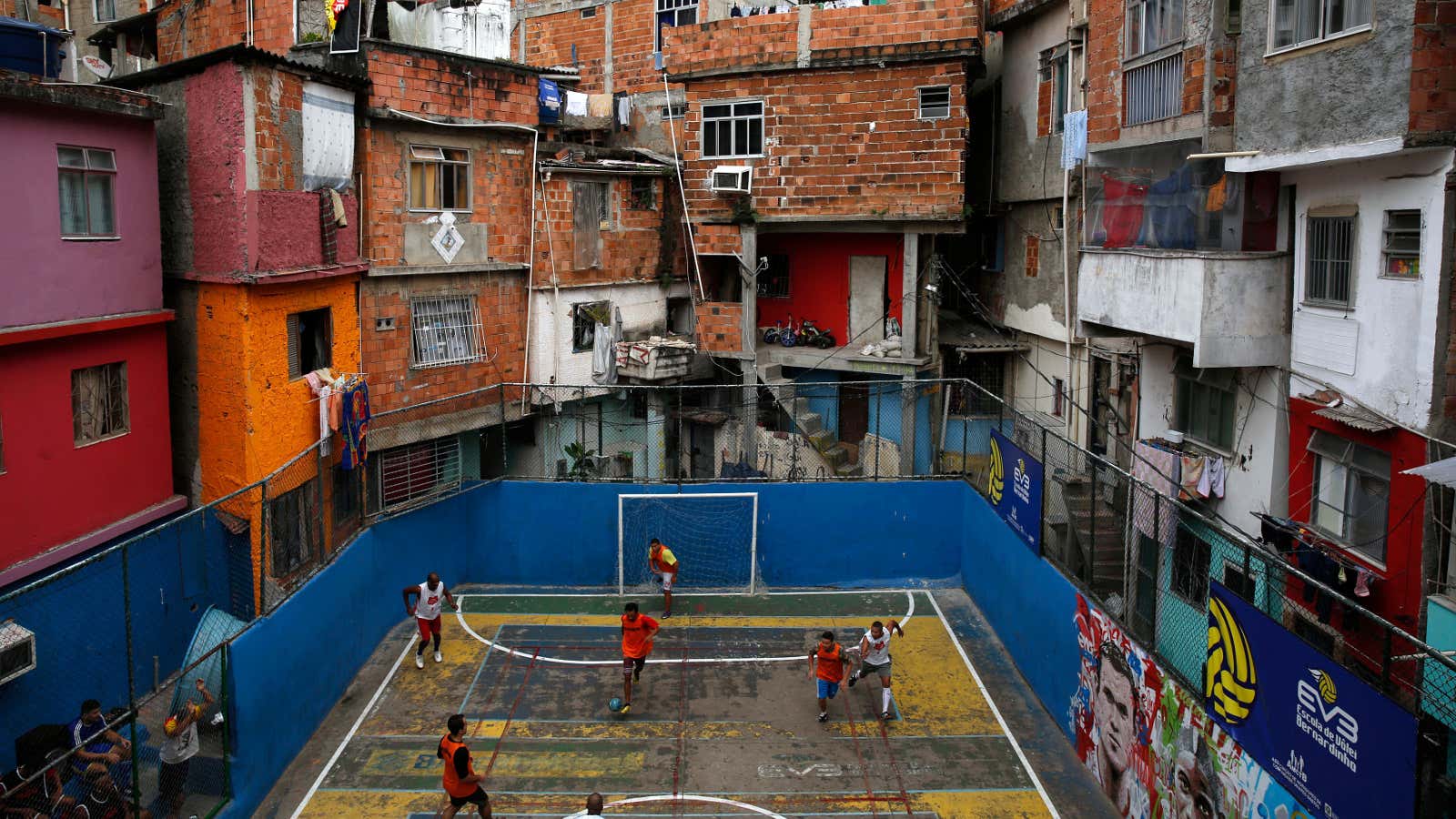 Rio’s slums, under scrutiny.