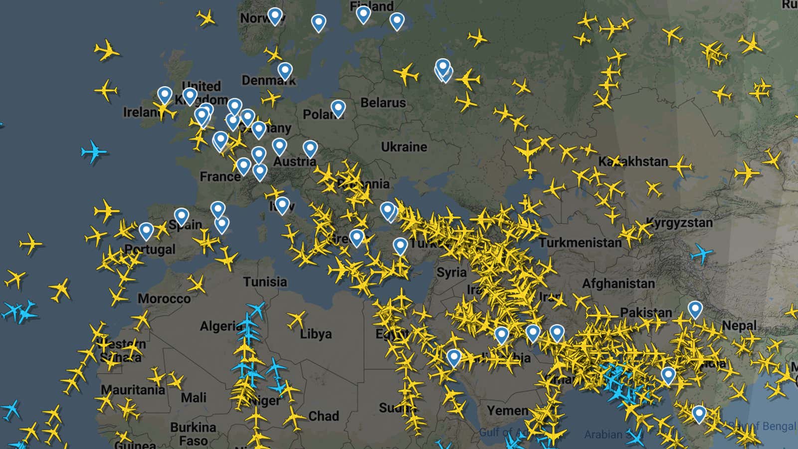 Major travel disruptions widen in Russia Ukraine conflict