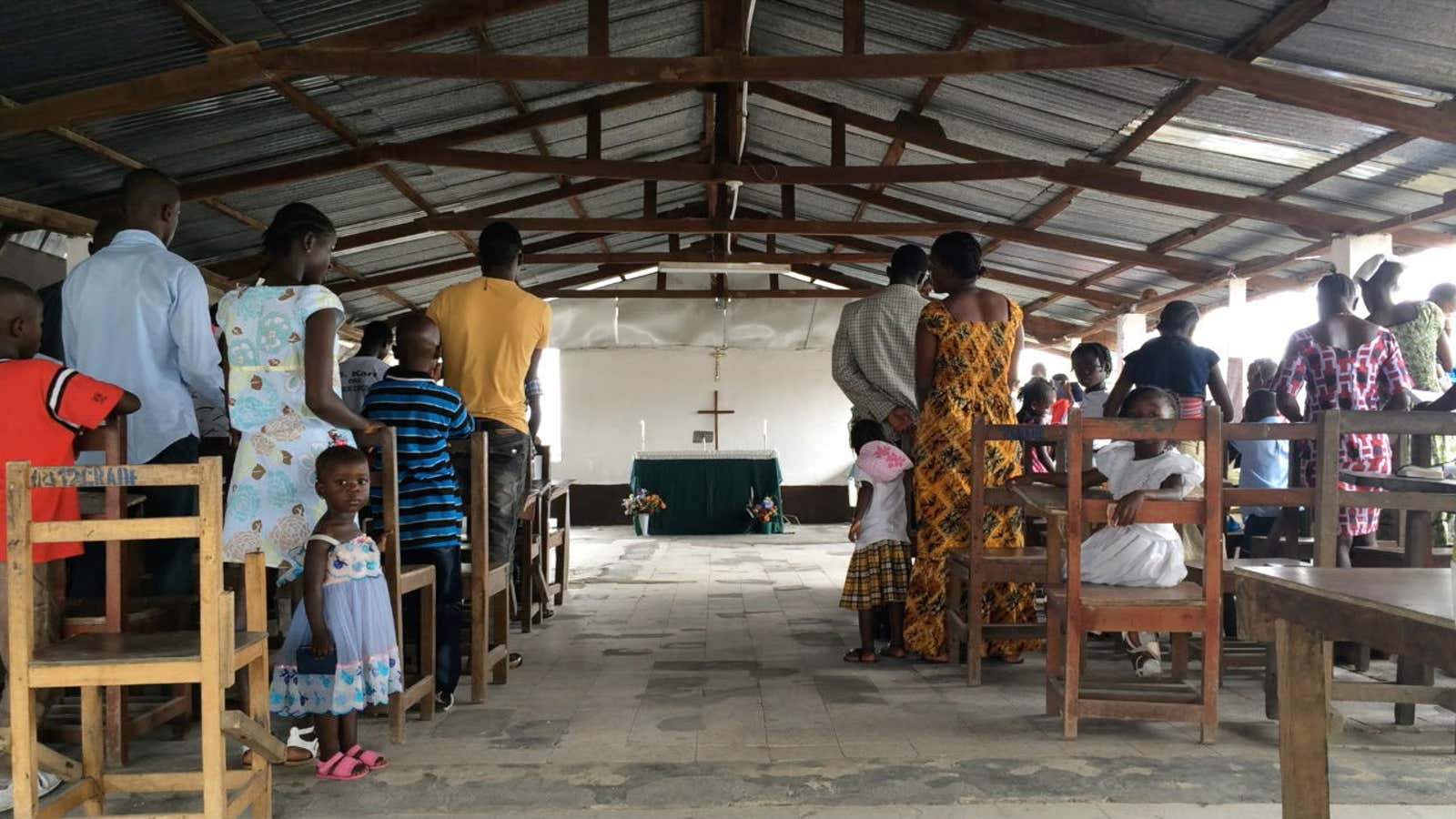 Fear of Ebola doesn’t even spare churches.