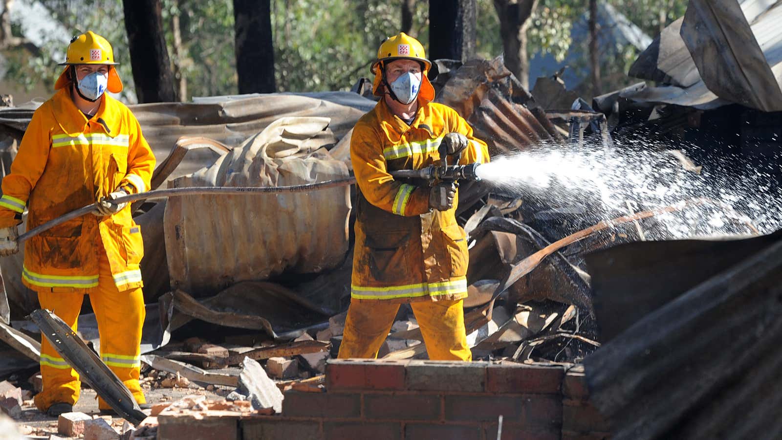 Another dangerous bushfire.