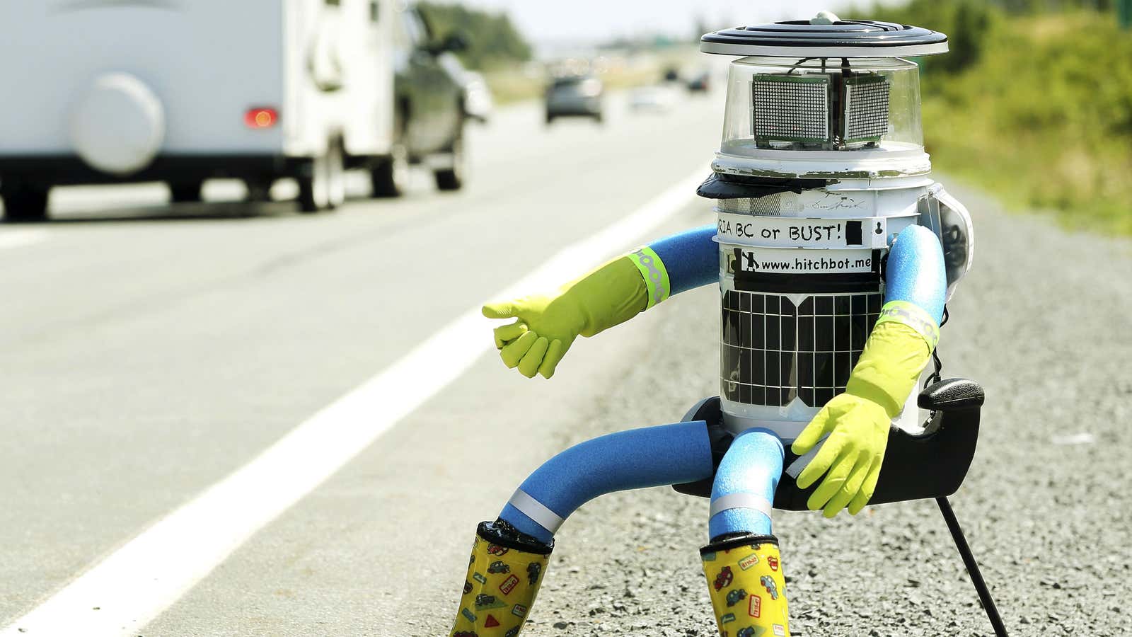 America and hitchBOT didn’t get along.