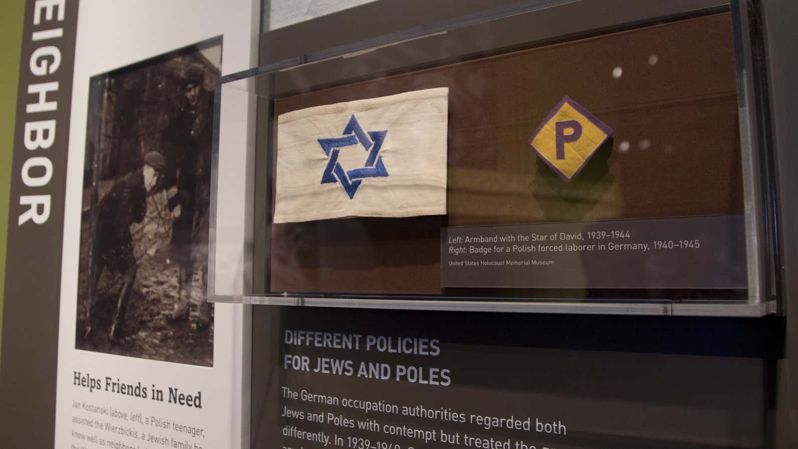 The Museum recalls the treatment of Jewish refugees fleeing Nazi terror.