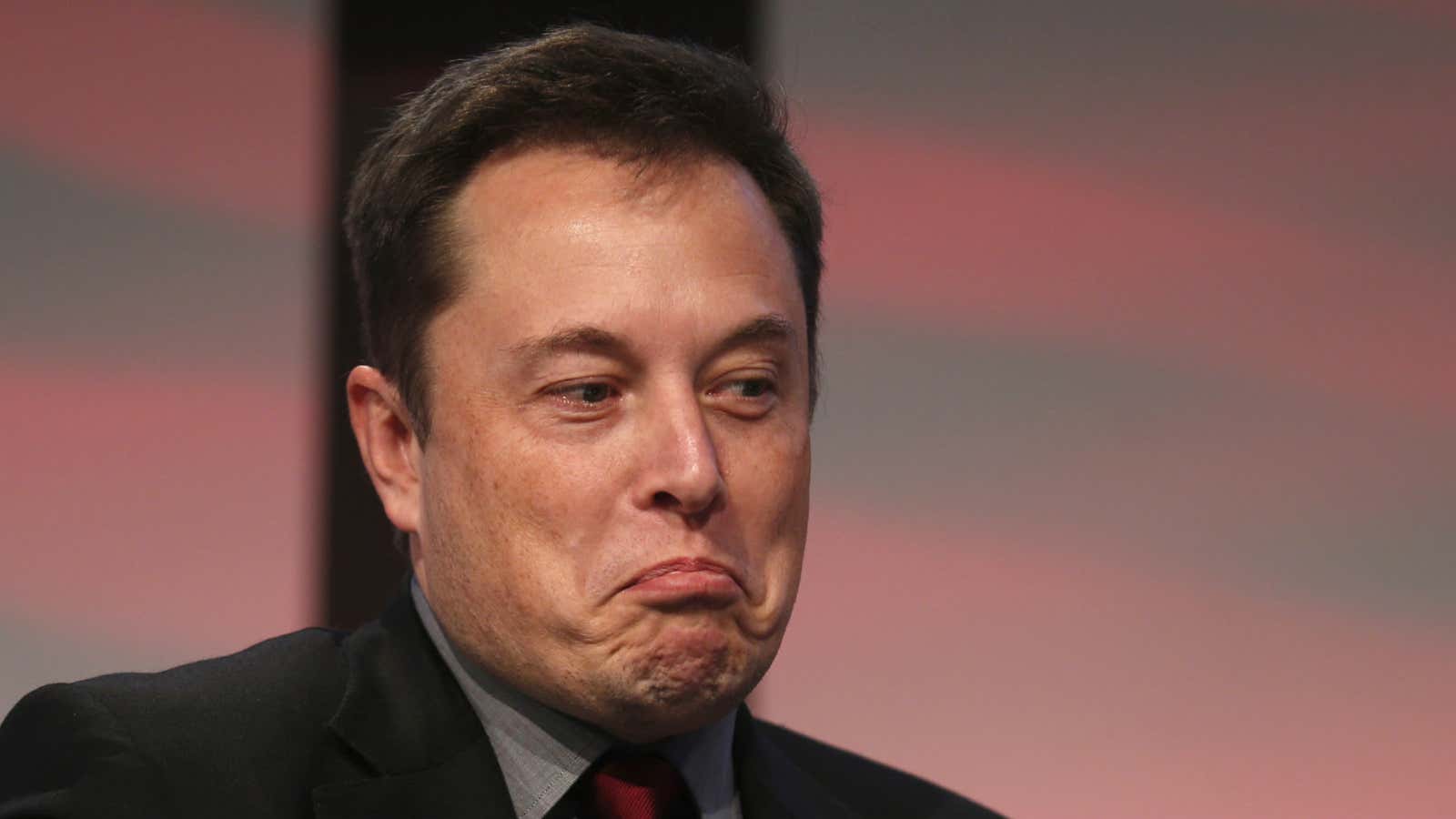 Sad elon.