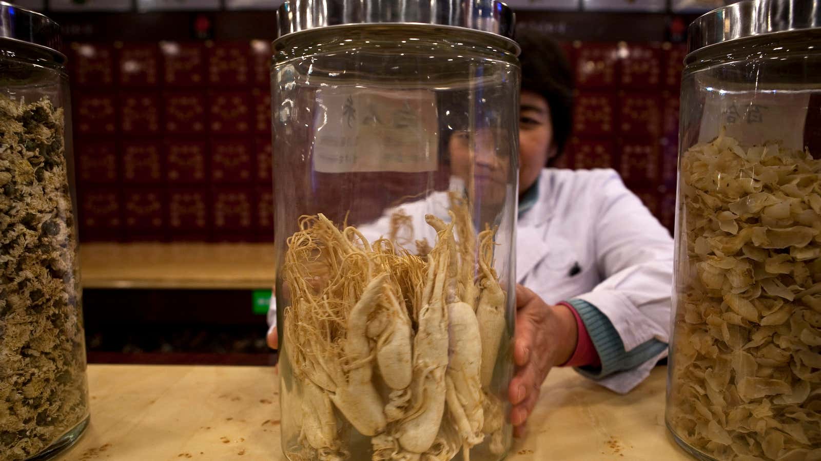 Ginseng, which may have replaced art as Chinese bribe currency.