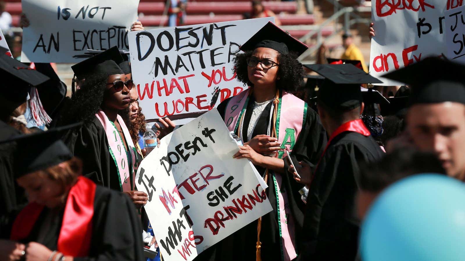 Raising awareness at Stanford.